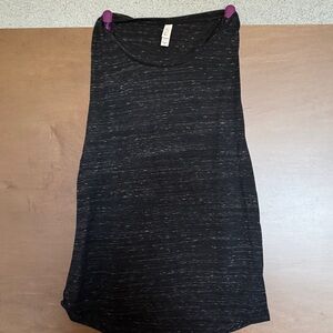 Bella Canvas Black Marled Tank Top